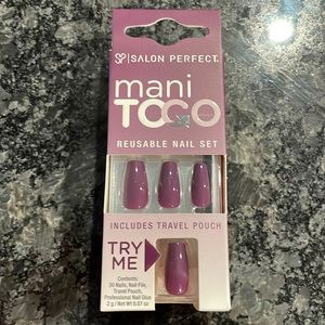 Mani togo reusable nail set